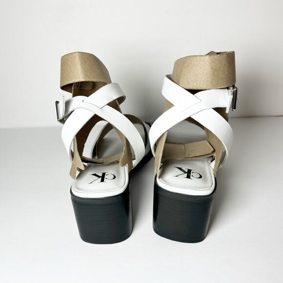 CALVIN KLEIN WOMEN'S JEROTY HEELED WOMEN SANDAL HEELS SIZE 11 BRAND NEW - Picture 6 of 9